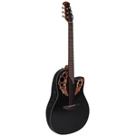 Ovation Celebrity Elite Mid Depth, Acoustic Electric Guitar, Black. Fixed Price $612.99.