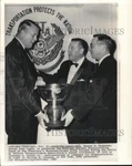 1962 Press Photo Clarence Martin Jr., Warren Magnuson & William Johnson Ny. Fixed Price $24.99.