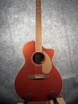 Fender Newporter Acoustic-electric Guitar Rustic Copper. Fixed Price $250.00.