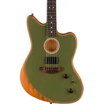 Fender Acoustasonic Player Jazzmaster Spruce-mahogany A/e Guitar Antique Olive. Fixed Price $1199.99.