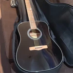 Mitchell D120BK Dreadnought 6-STRING Full Size Black Acoustic Guitar + Bag. Fixed Price $72.50.