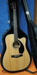 Fender CD-60SCE Nat Classic Design Electric Acoustic Guitar & Road Runner Case. Fixed Price $349.99.