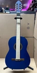 Lucida LG-400 Student Classical Nylon String Acoustic Guitar, Matte Blue. Fixed Price $99.99.