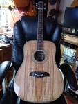 Oscar Schmidt Dreadnought Acoustic Guitar, Spalted Maple OG2SM-A. Fixed Price $165.00.