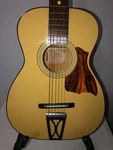 Harmony Stella H6128 Vintage Acoustic Guitar With Original Case. Fixed Price $200.00.