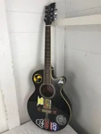 Jay Turser Acoustic-electric Guitar Model JTA412CET/TBK Repair Project. Fixed Price $50.00.