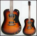 Stafford SF1-S1-BS Kurt Cobain-style Martin D-18E Motif Nirvana,made 2005. Fixed Price $780.00.