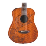 Luna Safari Tattoo 3/4 Size Travel Satin Mahogany. Fixed Price $249.00.