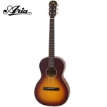 Aria Vintage 100 Series 131 Parlor Spruce Top Acoustic Guitar - Tobaccoburst. Fixed Price $279.00.