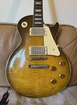 Vivid Top! 2021 Gibson Murphy Lab 1959 Les Paul R9 - Green Lemon Fade Heavy Ag. Fixed Price $6969.00.
