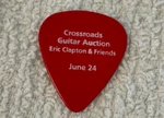 Eric Clapton Guitar Pick Christie's Crossroads Auction & Friends June 24. Fixed Price $499.99.