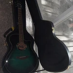 Yamaha APX500III Series 6-STRING Acoustic-electric Guitar Green W/ Case. Fixed Price $796.00.