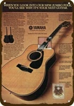 1977 Yamaha FG-375S Jumbo Folk Guitar Vintage-look Decorative Replica Metal Sign. Fixed Price $27.99.