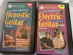 Set Intro Acoustic & Electric Guitar By Bert Casey Vhs 1998 120 Total Min. Fixed Price $11.00.