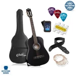 38-INCH Beginner Acoustic Guitar Kit With Case, Accessories & Free Lessons. Fixed Price $140.29.