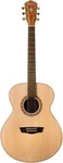Washburn Harvest 6 String Acoustic Guitar, Right, Natural (WG7S-A). Fixed Price $379.00.