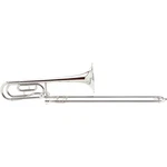 Yamaha YSL448GS Silver Plated Intermedeate Trombone 197881020514. Fixed Price $2122.39.