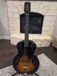 Vintage Harmony Broadway Archtop Acoustic Guitar. Fixed Price $395.00.