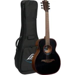 Electric Acoustic Guitar Lag TBW1TE Travel Satin Smart Blue Wave With Gig Bag. Fixed Price $1200.00.