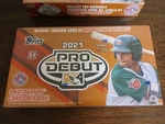 2021 Topps Pro Debut Hobby Box 4 Autos Factory Sealed - From Fresh Unopened Case. Fixed Price $149.99.