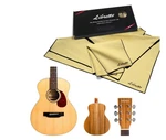 Sigma Mini Acoustic Guitar Solid Spruce Top Dao Back Sides Wood Polish Cloth. Fixed Price $274.12.