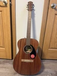 Fender CC-60S Concert Pack V2 Classic Design Mahogany Guitar W/ Case. Fixed Price $300.00.