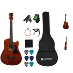 Complete 38" Acoustic Guitar Set For Beginners - Gig Bag & Accessories Included. Fixed Price $71.24.
