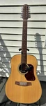 Walden D552 12 String Acoustic Guitar With Gig Bag, Has Mic - Good Condition. Fixed Price $150.00.