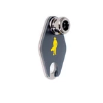 Taylor Guitar 9 Volt Expression System Black Body Strap With Brass Keyhole Ring. Fixed Price $35.79.