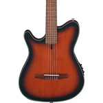 Ibanez FRH10NL Lefthanded Nylonstring Ae Guitar Brown Sunburst Flat. Fixed Price $549.99.