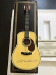 Gartlan Usa Martin D-28 Mini Guitar Signed By Cf #31 / 100 Produced Nib. Fixed Price $259.60.