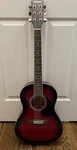 Ventura Parlor Acoustic Guitar VWD0RED3/4-BST Burst W/ Tuner. Fixed Price $99.99.