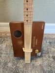Cigar Box Guitar 3-STRING Metal Frets, Piezo Sound, Acoustic Electric. Fixed Price $139.99.