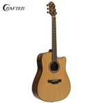 Crafter Able D630CE Dreadnought Electric Acoustic Guitar With Solid Cedar Top. Fixed Price $389.45.