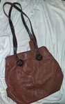 Crossroads Brown Faux Leather Shoulder Bag Purse. Fixed Price $15.00.