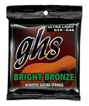 Ghs BB10U Bright Bronze Acoustic Guitar Strings, Ultra Light .010-.046. Fixed Price $7.99.