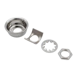 Jack Plate, Fender For Telecaster, Nickel. Fixed Price $8.95.