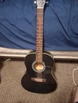 User Black J. Reynolds Acoustic Guitar. Fixed Price $45.00.