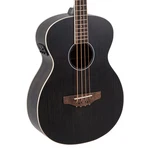 Ovation Applause AEB96-5E Jumbo Acoustic-electric Bass Guitar Black Matte. Fixed Price $349.99.