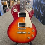 Epiphone Les Paul 100 Electric Guitar Cherry Sunburst (pre-owned). Fixed Price $218.00.