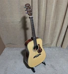 Alvarez MD610E Herringbone Dreadnought Acoustic-electric Guitar *cracked*. Fixed Price $329.99.
