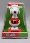 Cute Peanuts Snoopy Santa Solar Bobbler In Box #7749. Fixed Price $10.00.