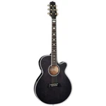 Takamine TSP158C Sbl See Thru Black Gloss Thinline Acoustic Guitar +case B-stock. Fixed Price $1825.00.