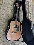 Fender DG-5 Acoustic Guitar With Hard Shell Case 50TH Anniversary Nice 2004. Fixed Price $199.99.