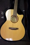 Teton STA130SMCENT Spalted Maple Grand Auditorium W/ Case. Fixed Price $699.99.