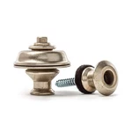 Jim Dunlop Vintage Nickel Dual Design Guitar Strap Locks (SLS10 Apparel. Fixed Price $35.99.