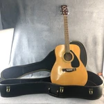 6 String Yamaha F-310 Acoustic Guitar With Hard Case & Accessories. Fixed Price $124.99.