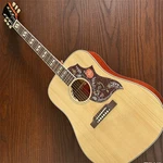 New Satin Natural Solid Spruce Top Acoustic Guitar Rosewood Back&sides With Eq. Fixed Price $379.99.