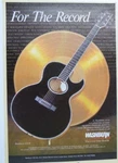 Vintage Magazine Advert 1989 Washburn 40. Fixed Price $13.44.