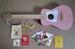 Loog Pro Vi Acoustic Kids Guitar Ages 12+ Real 6-STRING, Flashcards Lessons Book. Fixed Price $114.99.